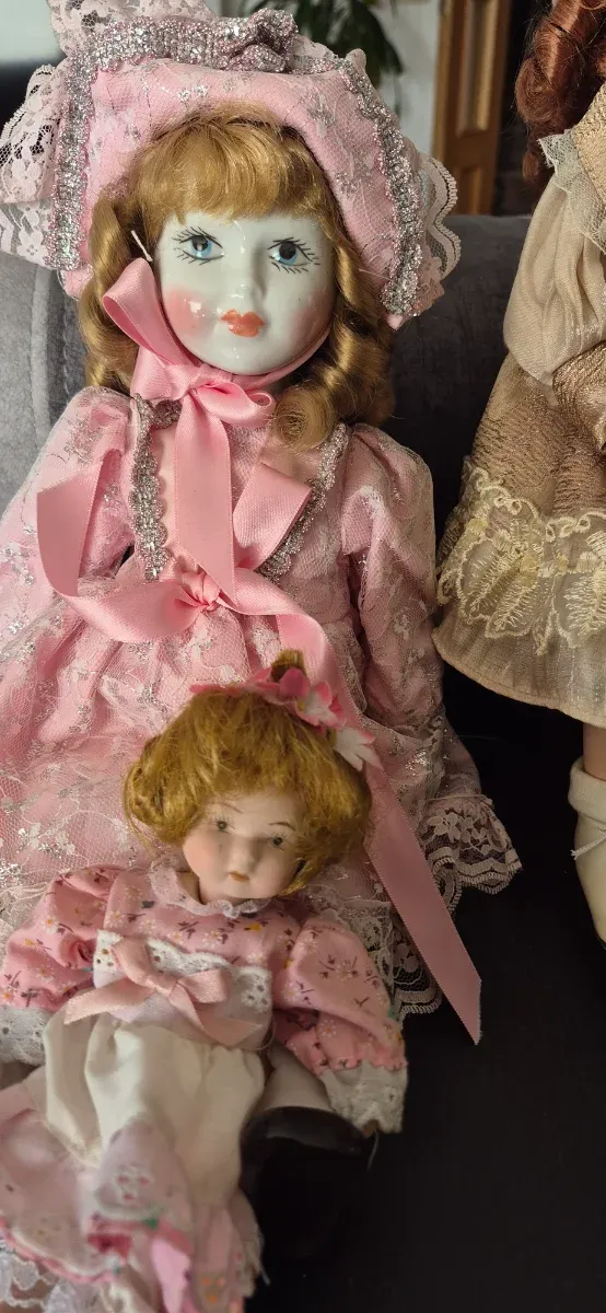 3 Muñecas de Porcelana