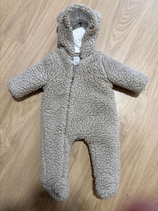 Buzo Zara Oso 0-1 Meses