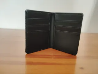 Cartera de hombre negra