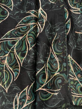 Pañuelo ItalyFulars Negro y Verde