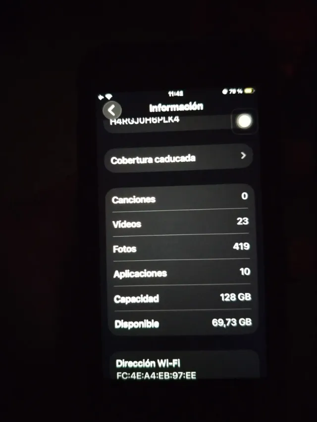 Todo va perfecte exepto el boton home 128 GB