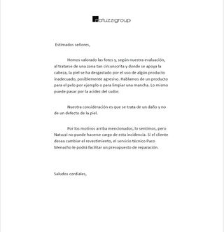 Sofá de piel 3 plazas relax eléctrico