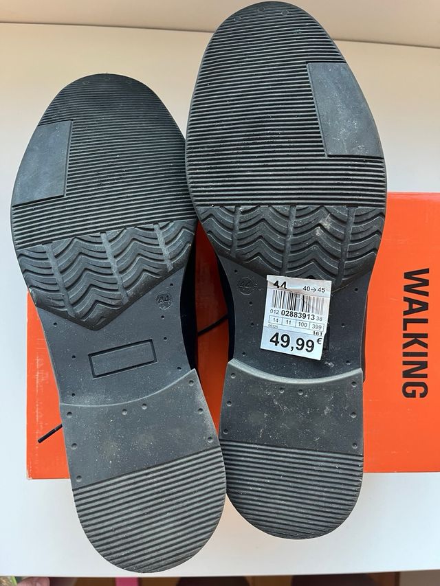 Zapatos negros hombre talla 44