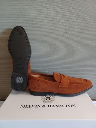 Mocasines Melvin & Hamilton Marrones Talla 44