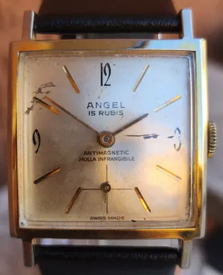 Orologio Angel 15 Rubis Molla Infrangibile