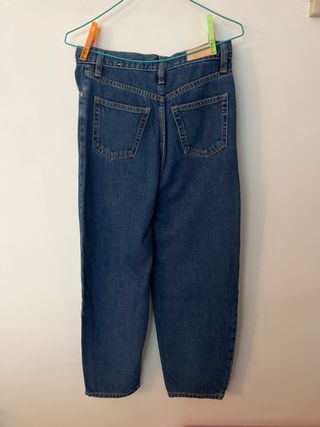 Jeans niña Mango azul