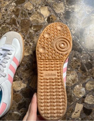 Adidas Samba Blancas y Rosas