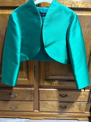Bolero verde elegante