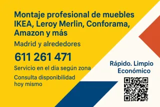 Montaje y Desmontaje de Muebles