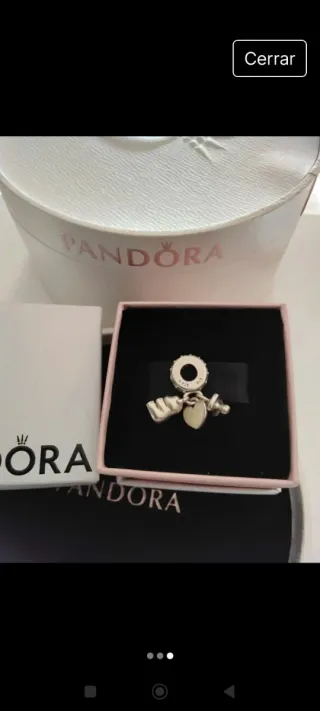 Pandora Recién Nacido Oso y Chupete