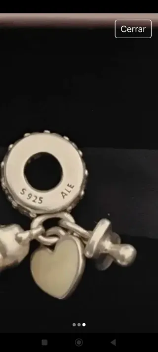 Pandora Recién Nacido Oso y Chupete