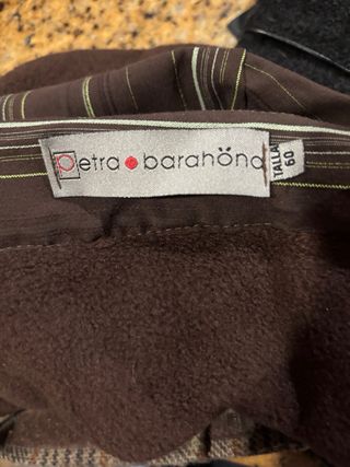 Gorro de lana tejido a cuadros