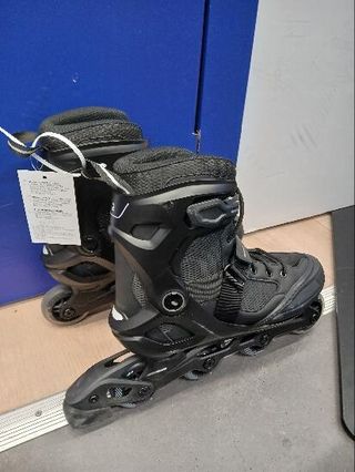 Patines Línea Adulto Oxelo Fitness FIT100 Negro