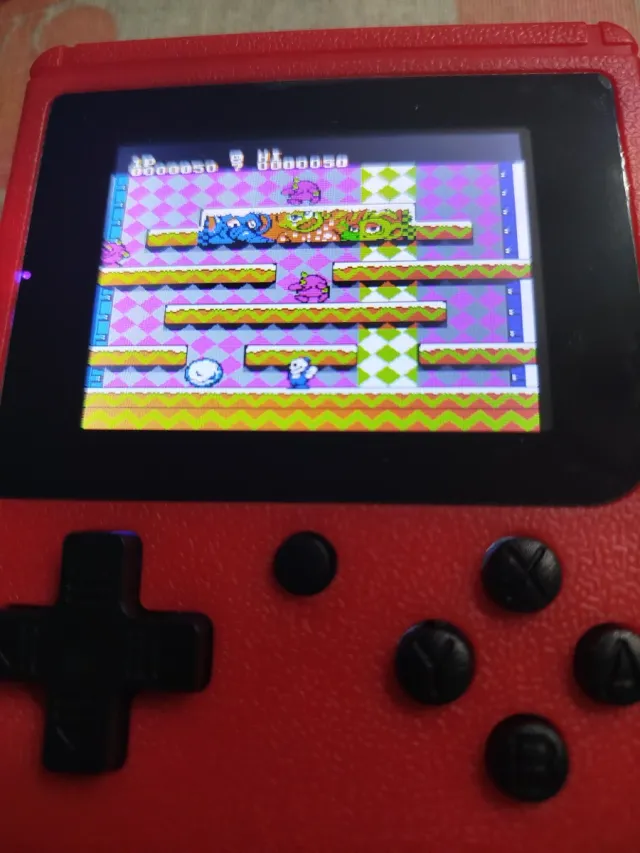 Consola Retro Portátil Roja