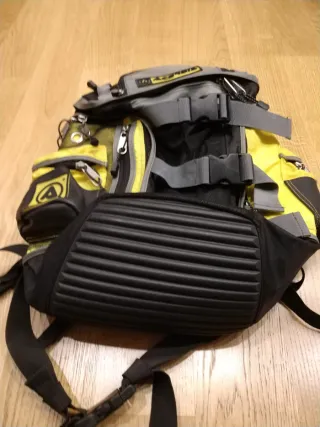 Zaino moto Acerbis giallo e nero