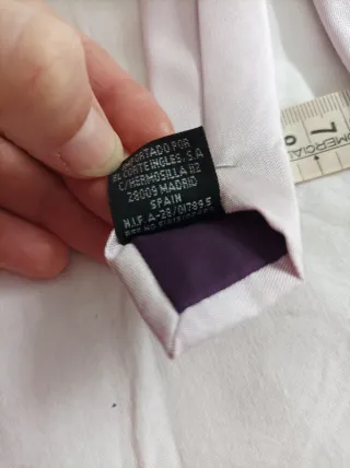 Corbata rosa Fórmula Joven