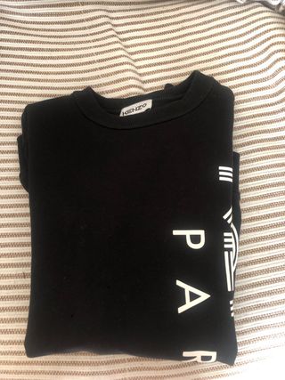 Jersey Kenzo Negro Talla XS