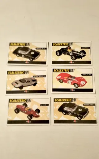 6 certificado Scalextric Altaya