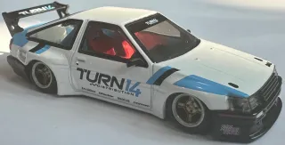 Hotwheels Toyota Corolla AE86 Elite 64