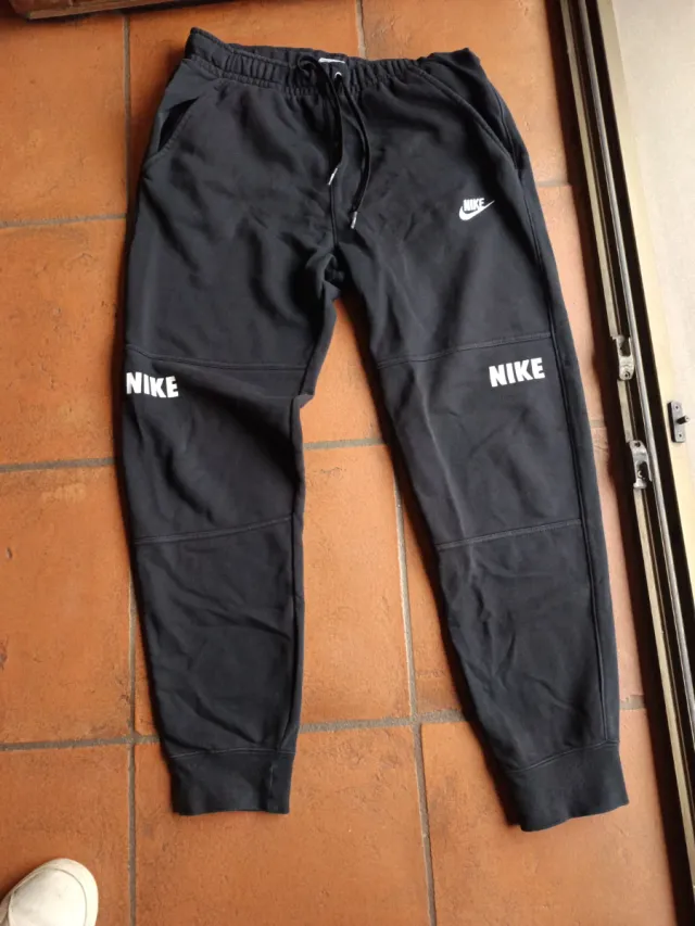 Pantaloni Nike Uomo S Neri lunghezza 93