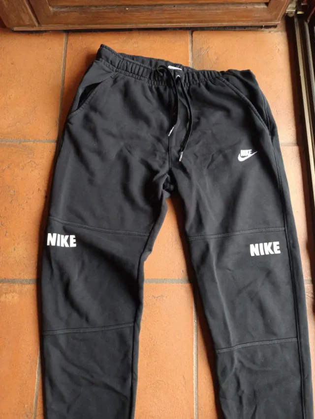 Pantaloni Nike Uomo S Neri lunghezza 93