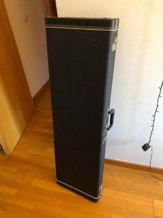 Estuche Bajo Fender Rojo