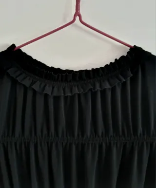 Bershka Vestido negro Talla XS