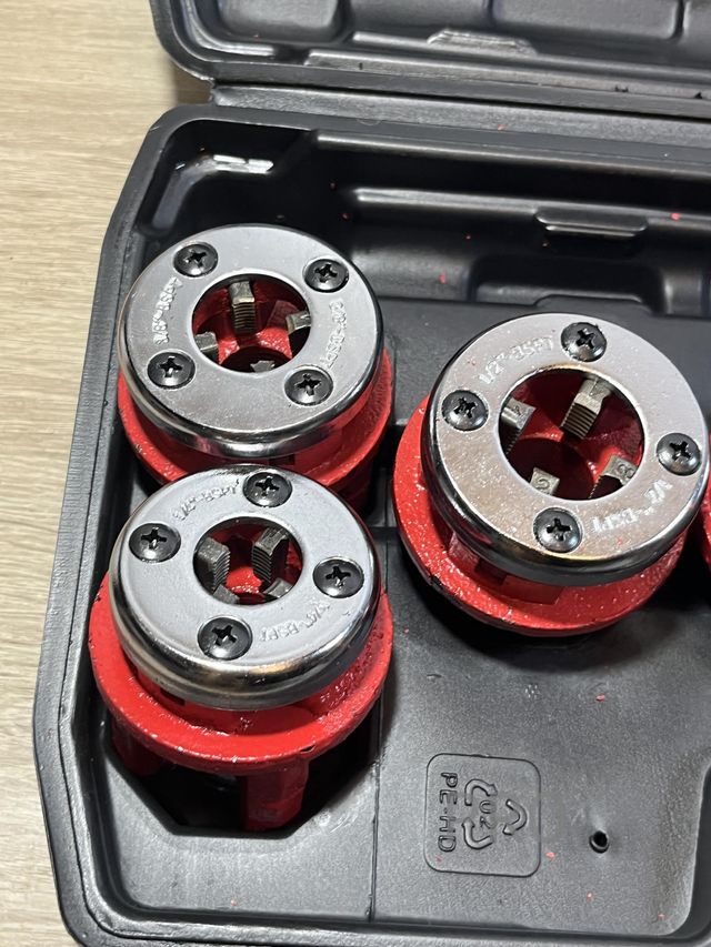 Juego de terrajas para tuberías BGS Diy 1891