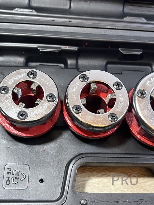 Juego de terrajas para tuberías BGS Diy 1891