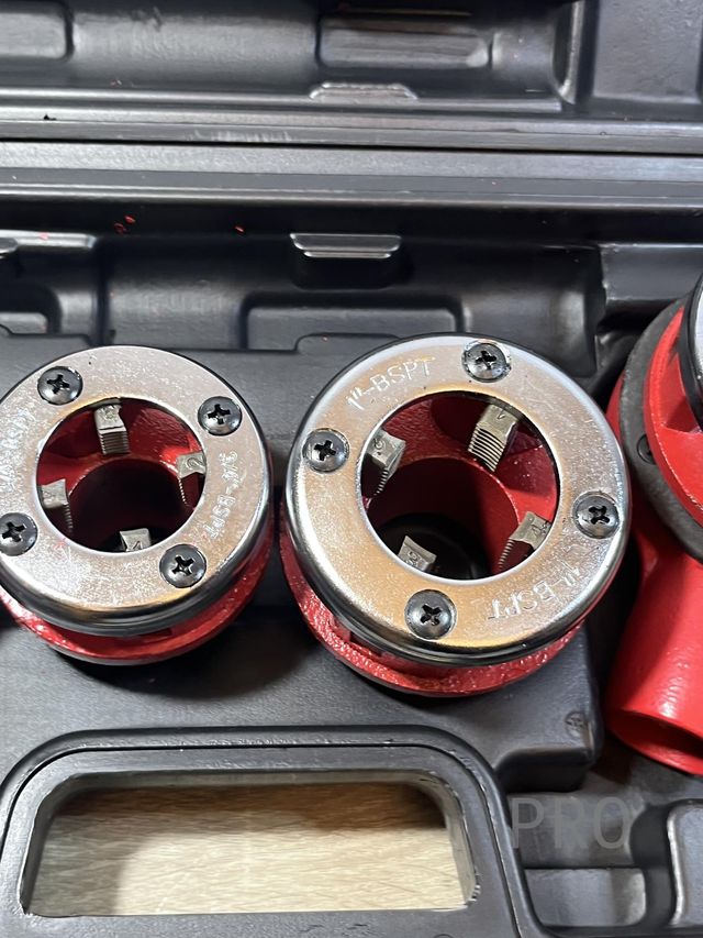 Juego de terrajas para tuberías BGS Diy 1891