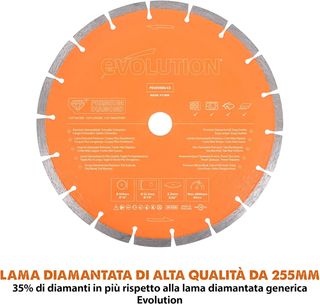 Sega cemento Evolution R255DCT 255mm