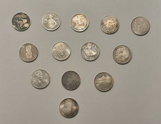 13 Monete commemorative Germania Argento FDC