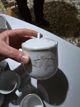 Servizio da tè in porcellana