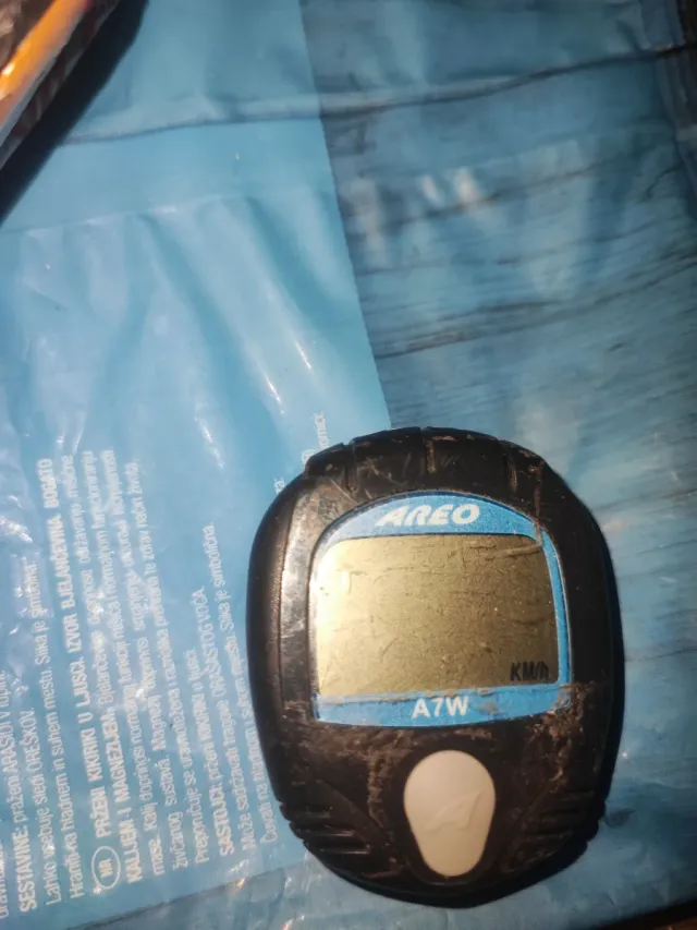 Ciclocomputer contachilometri vintage AREO A7W