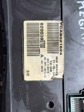 Cuadro Instrumentos Renault Megane Diesel 2005