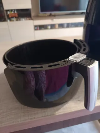 Freidora de aire negra