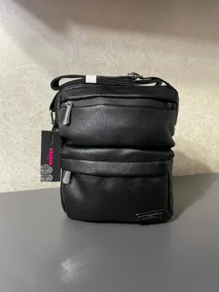 Borsello uomo Charro nero nuovo