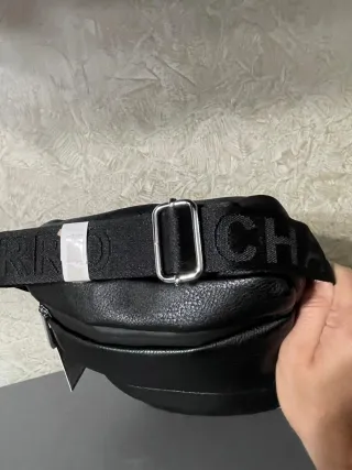 Borsello uomo Charro nero nuovo