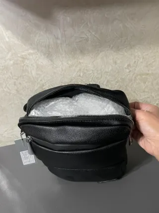 Borsello uomo Charro nero nuovo