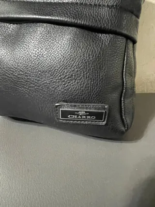 Borsello uomo Charro nero nuovo