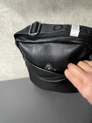 Borsello uomo Charro nero nuovo