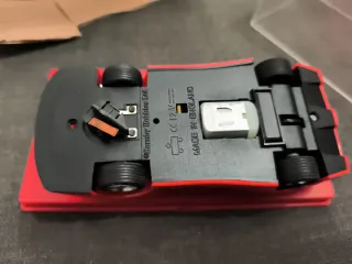 Coche Ferrari Scalextric Rojo