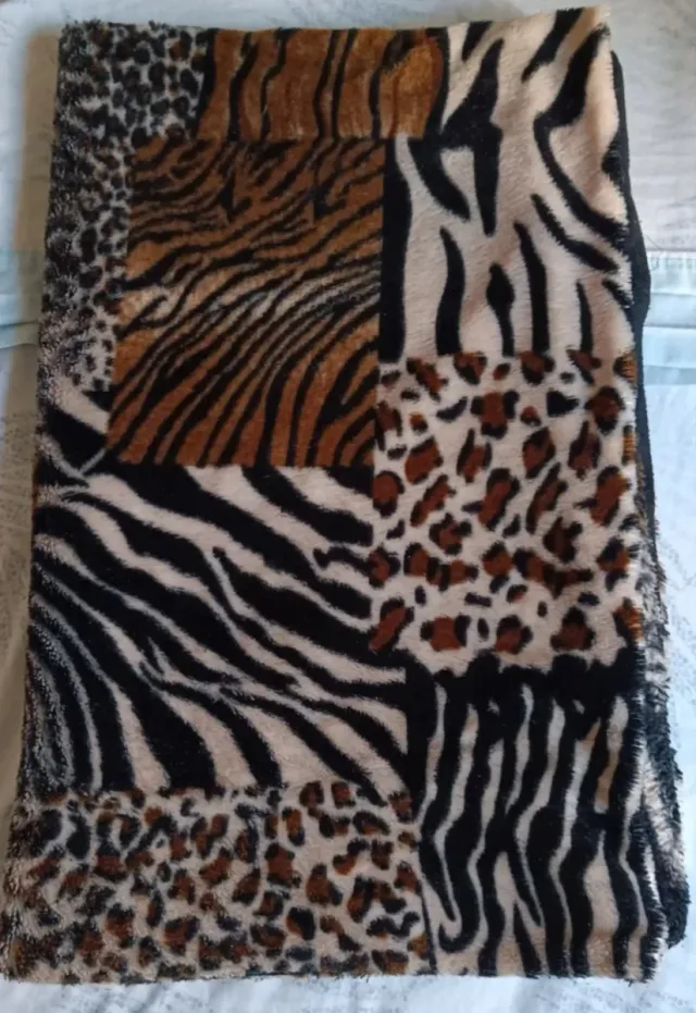 Manta sofá ANIMAL PRINT