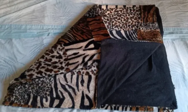 Manta sofá ANIMAL PRINT