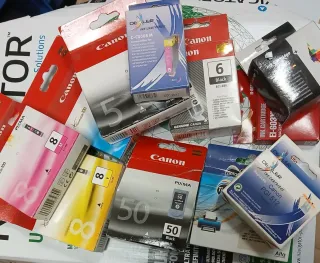 Cartuchos de Tinta Canon varios modelos, pregunten