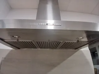 Campana extractora Mepansa 3 vel y 3 filtros inox.
