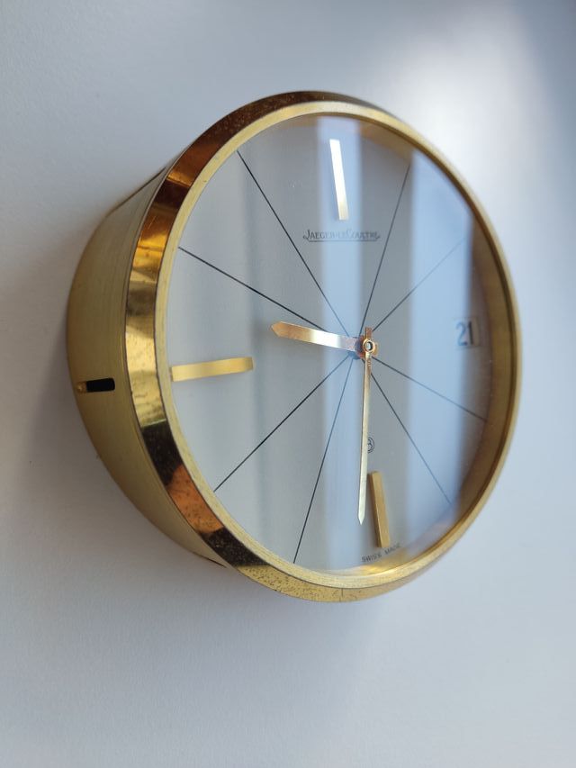 Jaeger LeCoultre reloj de escritorio.