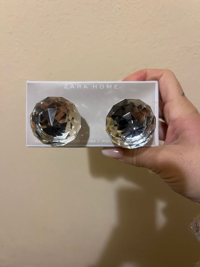 4 Pomelli Cristallo Zara Home