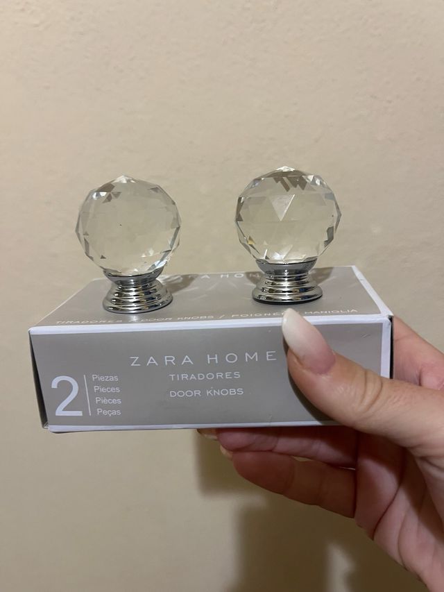 4 Pomelli Cristallo Zara Home
