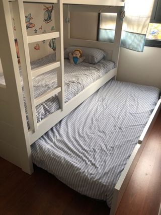 Litera 3 camas madera